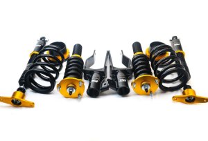 Tesla Model 3 Coilover Suspension Kit - ISC Suspension - N1 Basics - Track/Race - `17-`27